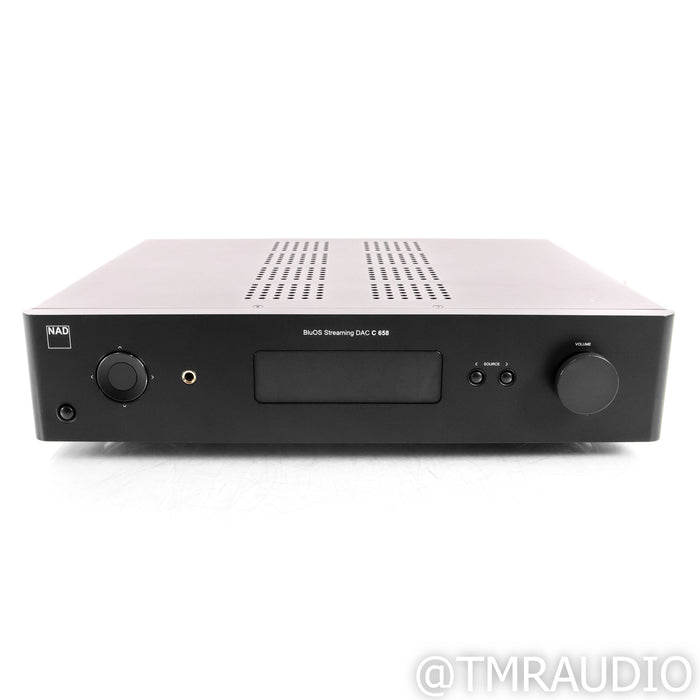 NAD C 658 BluOS Wireless Streaming DAC; D/A Converter; MM Phono