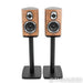 Sonus Faber Sonetto II Bookshelf Speakers; Walnut Pair w/ Stands