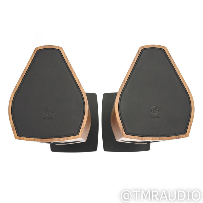 Sonus Faber Sonetto II Bookshelf Speakers; Walnut Pair w/ Stands