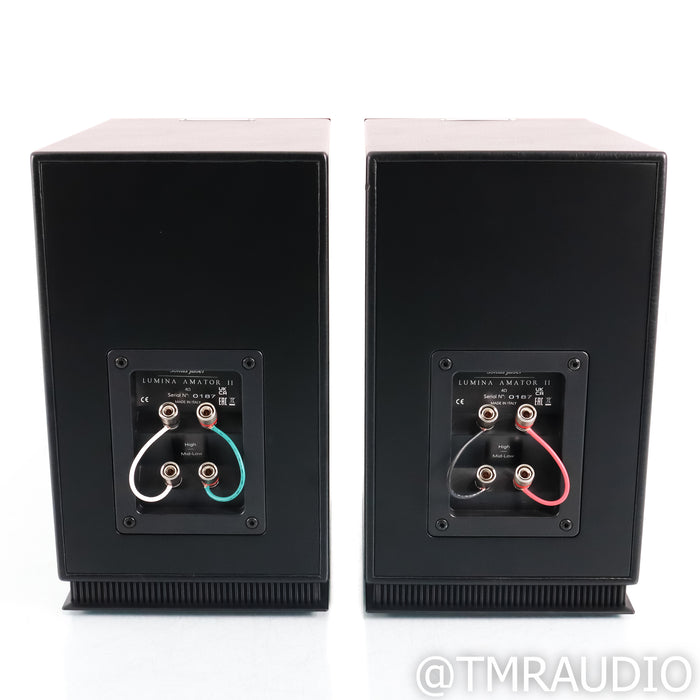 Sonus Faber Lumina II Amator Bookshelf Speakers; Red Pair