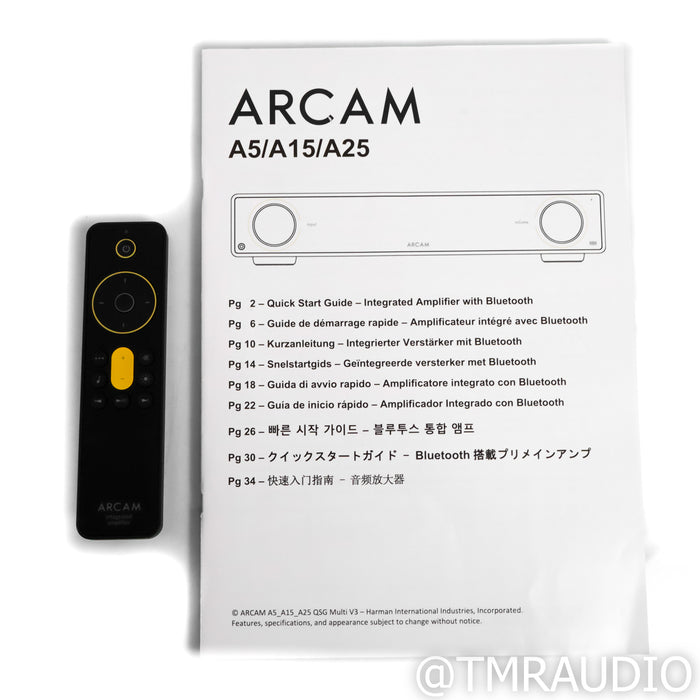 Arcam A25 Stereo Integrated Amplifier; MM Phono
