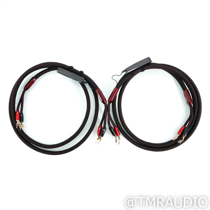 AudioQuest William Tell Zero Speaker Cables; 8 ft Pair