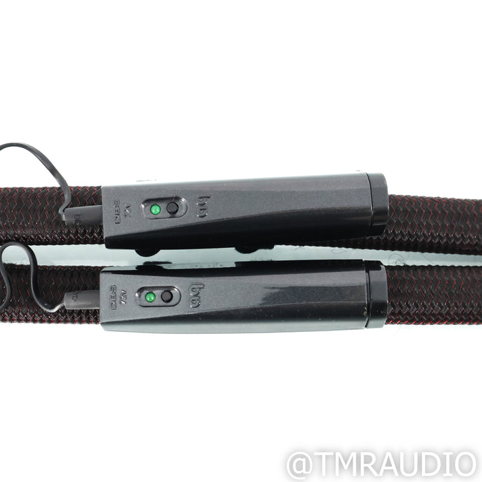 AudioQuest William Tell Zero Speaker Cables; 8 ft Pair