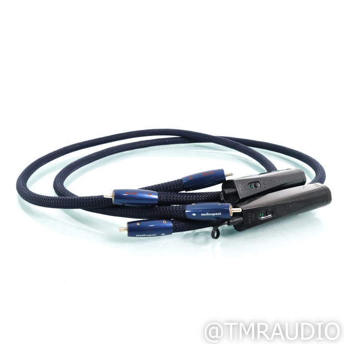 AudioQuest Water RCA Cables; 1m Pair Interconnects