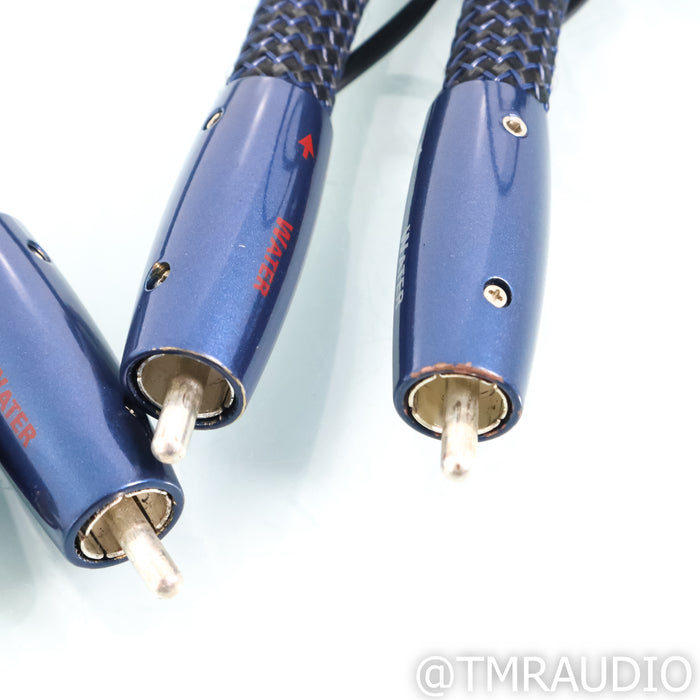 AudioQuest Water RCA Cables; 1m Pair Interconnects