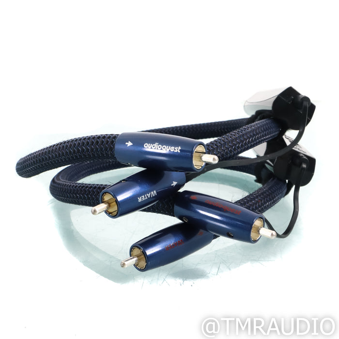 AudioQuest Water RCA Cables; 0.5m Pair Interconnects