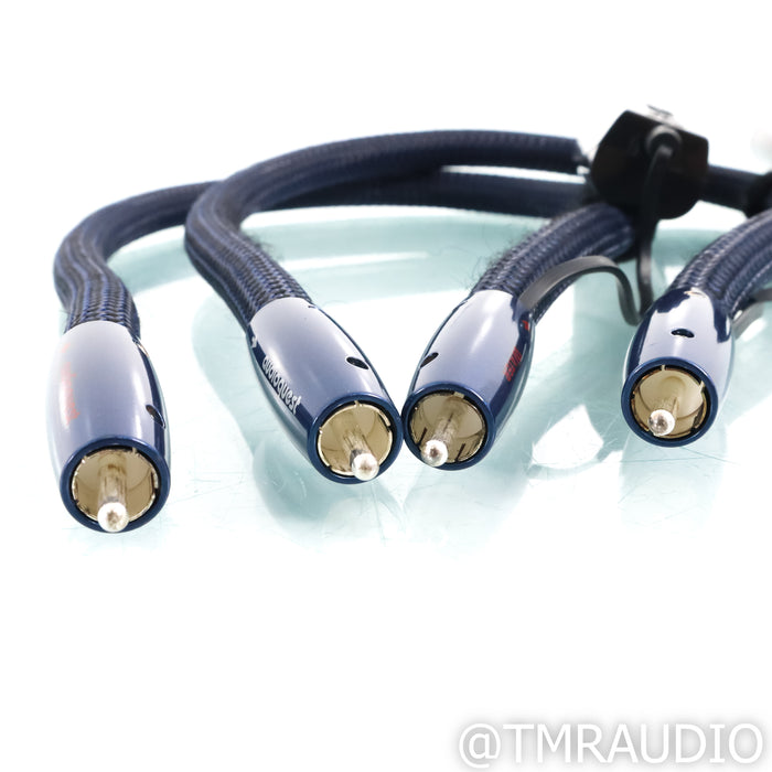 AudioQuest Water RCA Cables; 0.5m Pair Interconnects
