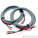 AudioQuest Crystal 2 Hyperlitz Speaker Cables; 15 ft Pair; BFA Bananas