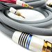 Monster Cable M2.4s Bi-Wire Speaker Cables; Rare Near Mint 15ft Set in Hardshell Case