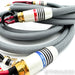 Monster Cable M2.4s Bi-Wire Speaker Cables; Rare Near Mint 15ft Set in Hardshell Case