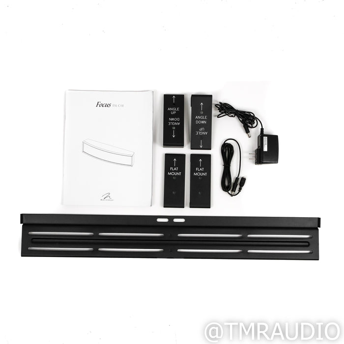 Martin Logan Focus ESL C18 Electrostatic Center Channel Speaker; Black