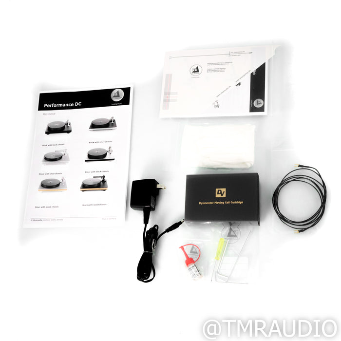 Clearaudio Performance DC Belt Drive Turntable; w/ Dynavector DV-XX2MKII MC