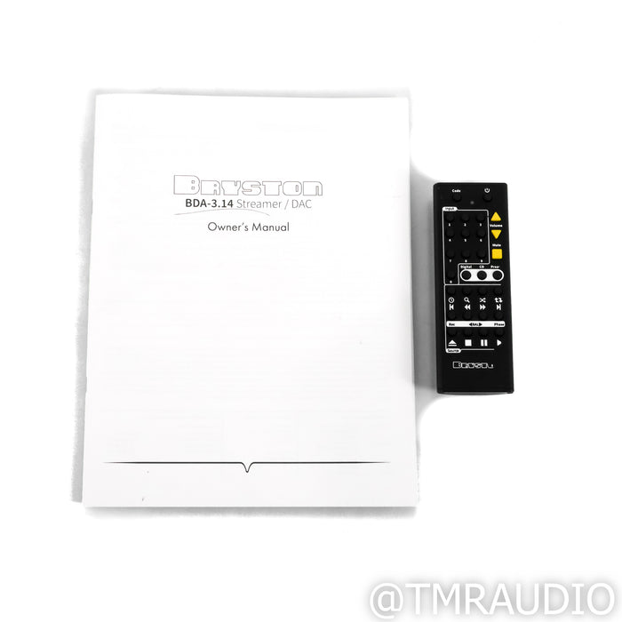 Bryston BDA-3.14 Streaming DAC; D/A Converter