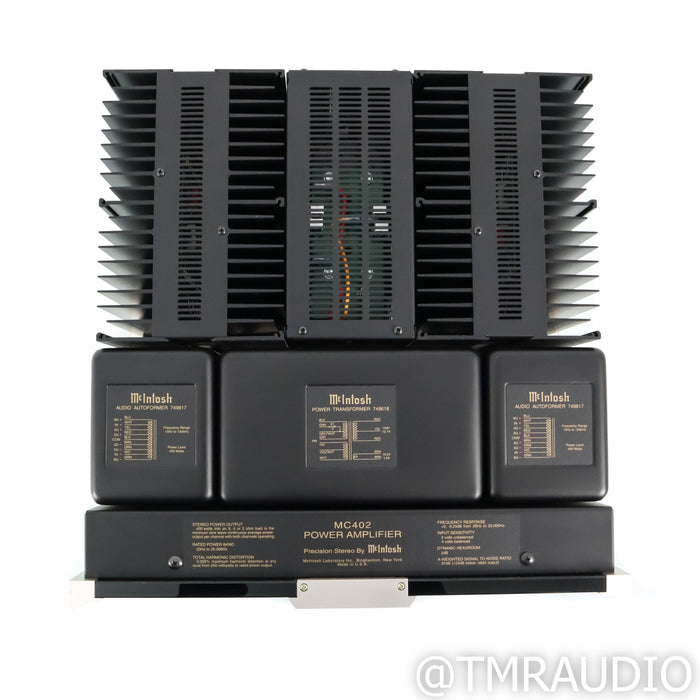 McIntosh MC402 Stereo Power Amplifier