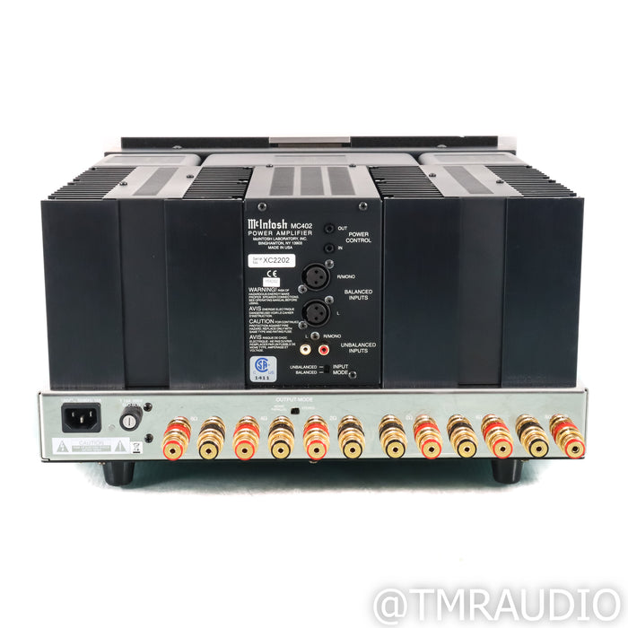 McIntosh MC402 Stereo Power Amplifier