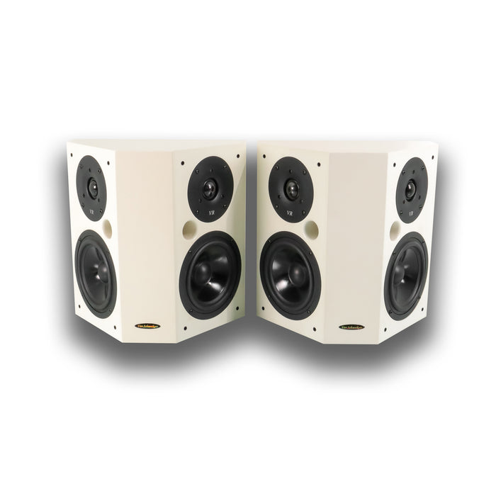 Von Schweikert TS-150 Dipole / Monopole Surround Speakers; White Pair