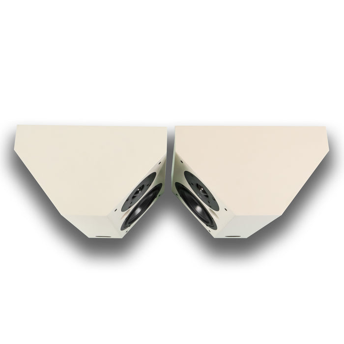 Von Schweikert TS-150 Dipole / Monopole Surround Speakers; White Pair