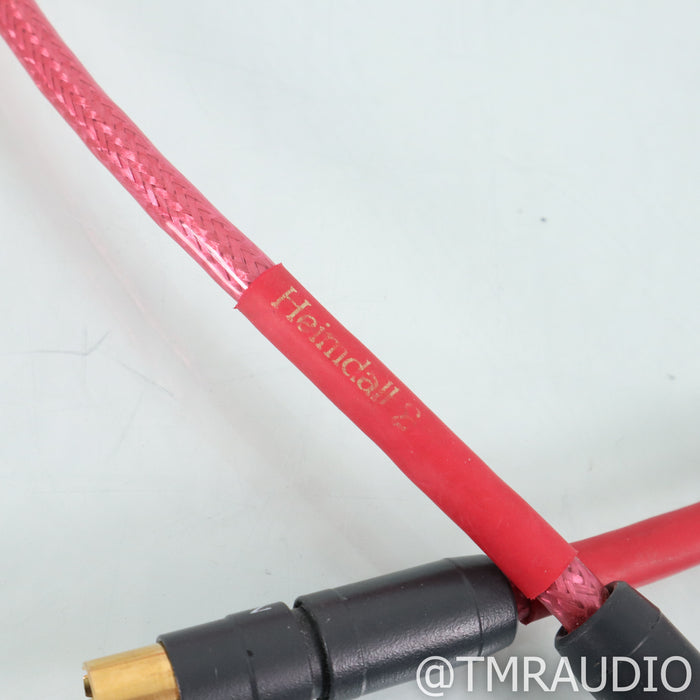 Nordost Heimdall 2 RCA Cables; 1m Pair Interconnects