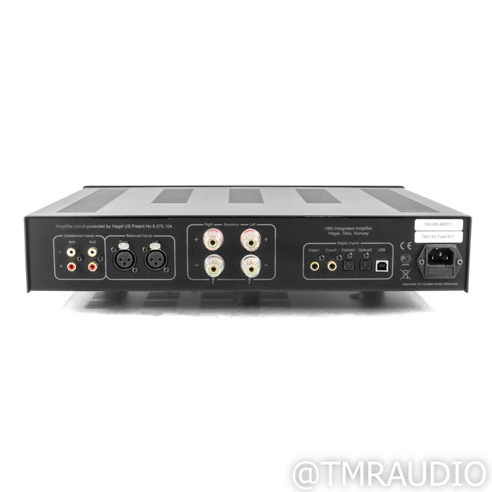 Hegel H80 Stereo Integrated Amplifier; w/  RC8 Upgrade Remote