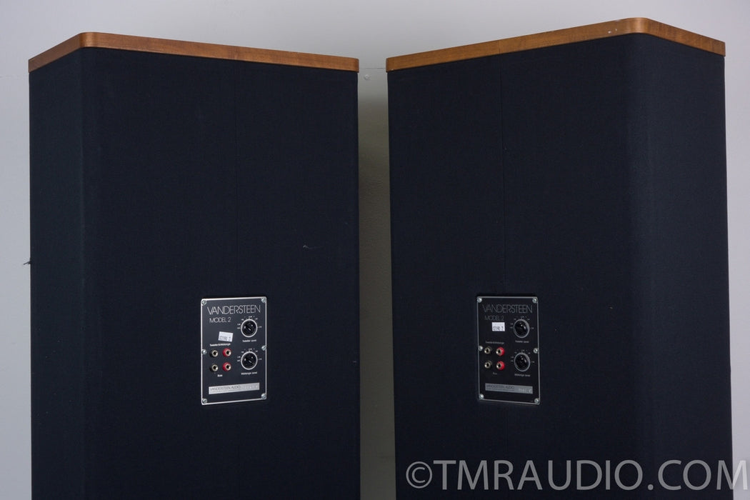 Vandersteen Model 2 Floorstanding Speakers w/ Sound Anchor Stands