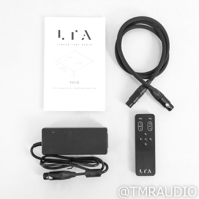 Linear Tube Audio Velo Tube Headphone Amplifier & Preamplifier; LPS+ Upgrade