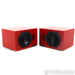 Neat Acoustics Iota Bookshelf Speakers; Flame Red Pair