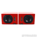 Neat Acoustics Iota Bookshelf Speakers; Flame Red Pair