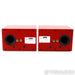 Neat Acoustics Iota Bookshelf Speakers; Flame Red Pair
