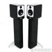 Q Acoustics Concept 20 Bookshelf Speakers; Black Pair with Q Acoustics Stands