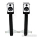 Q Acoustics Concept 20 Bookshelf Speakers; Black Pair with Q Acoustics Stands