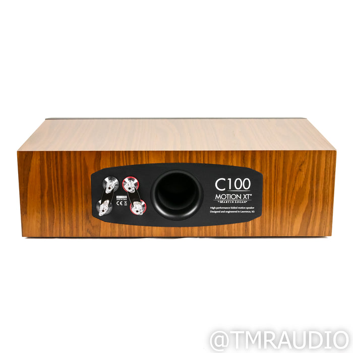 Martin Logan Motion XT C100 Center Speaker; Walnut