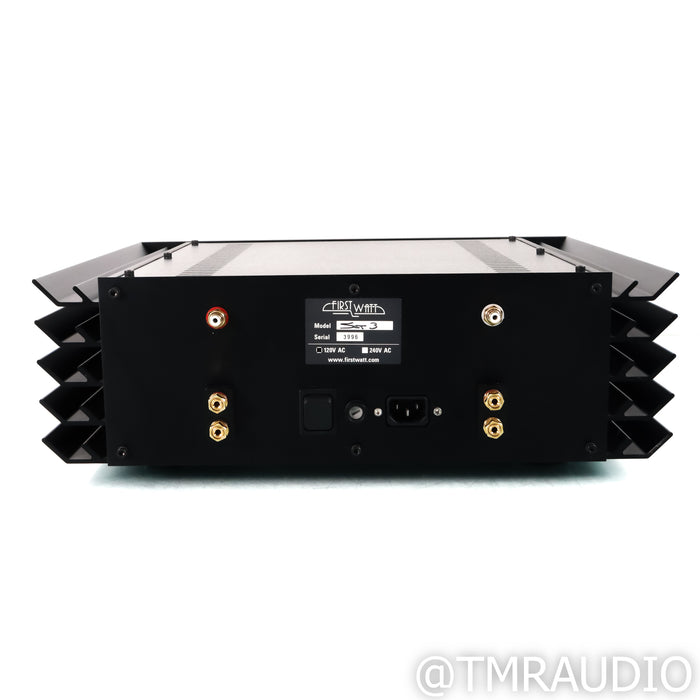 First Watt SIT-3 Stereo Power Amplifier