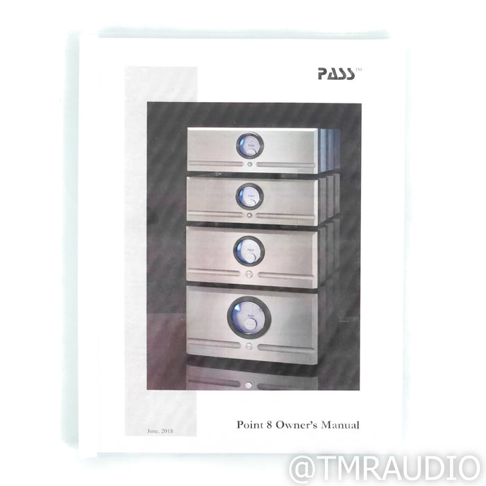 Pass Labs X250.8 Stereo Power Amplifier