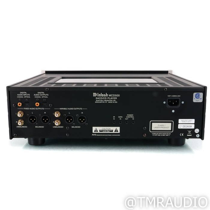 McIntosh MCD500 CD & SACD Player