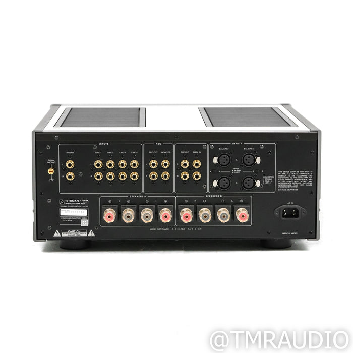 Luxman L-590AXII Stereo Integrated Amplifier; MM & MC Phono