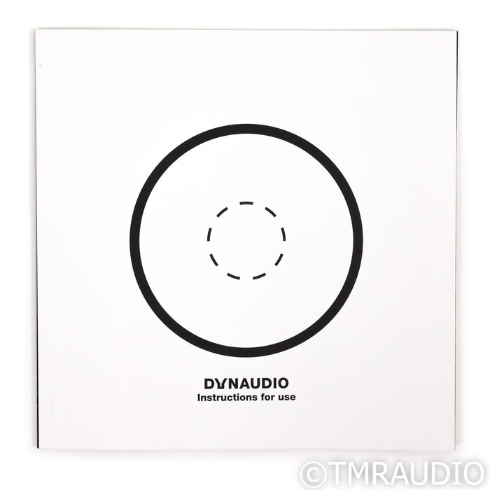 Dynaudio Evoke 30 Floorstanding Speakers; White High Gloss Pair