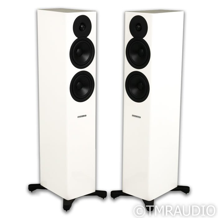 Dynaudio Evoke 30 Floorstanding Speakers; White High Gloss Pair