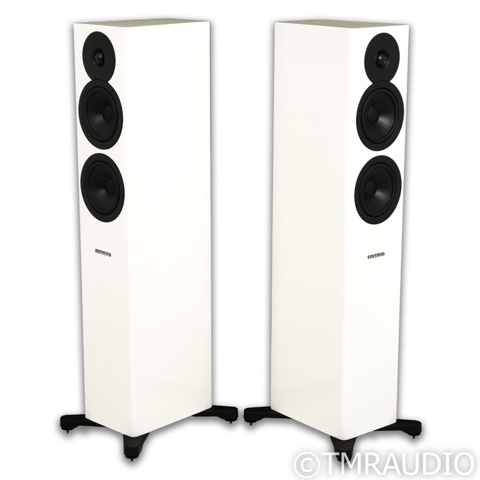 Dynaudio Evoke 30 Floorstanding Speakers; White High Gloss Pair