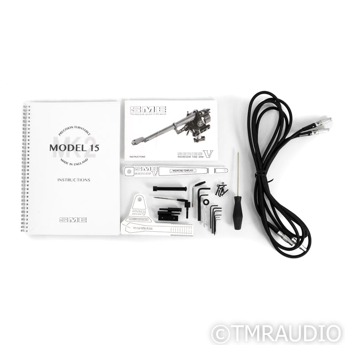 SME Model 15 MK2 Turntable; Series V Tonearm (No Cartridge)