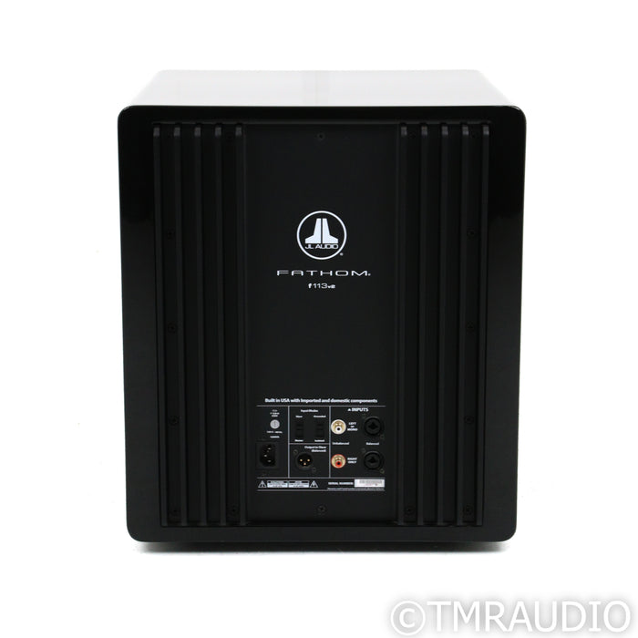 JL Audio Fathom F113v2 13.5" Powered Subwoofer; Gloss Black
