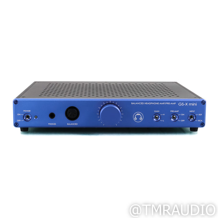 HeadAmp GS-X Mini Headphone Amplifier;  Satin Blue