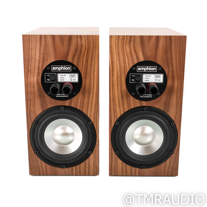 Amphion Argon 3s Bookshelf Speakers; Walnut Pair
