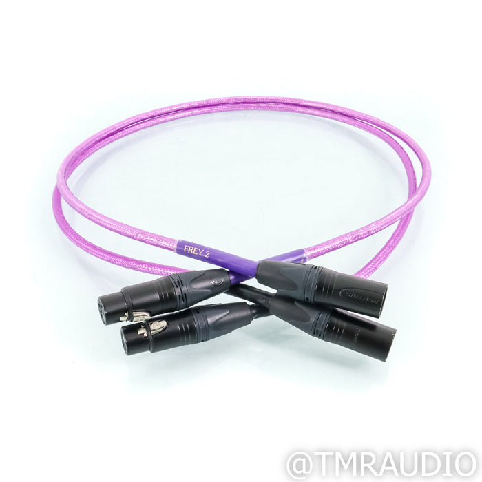 Nordost Frey 2 XLR Cables; 1m Balanced Interconnects
