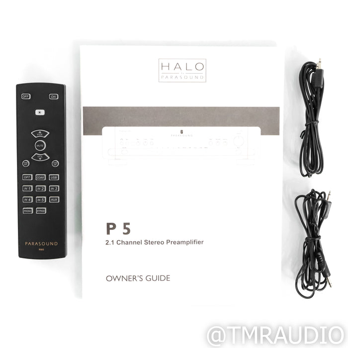 Parasound Halo P5 Stereo Preamplifier; MM & MC Phono
