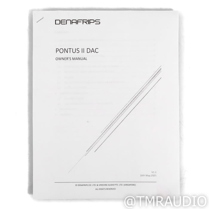 Denafrips Pontus II DAC; D/A Converter
