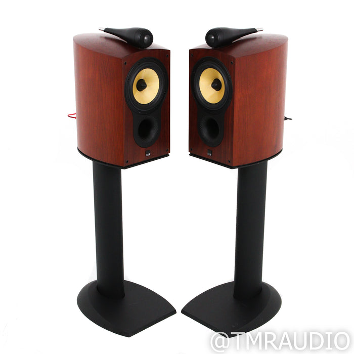 Bowers & Wilkins 805S Bookshelf Speakers with Stands; Rosenut Pair w/ Stands