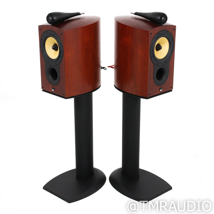 Bowers & Wilkins 805S Bookshelf Speakers with Stands; Rosenut Pair w/ Stands