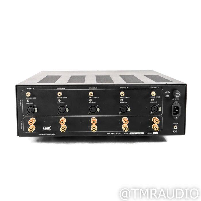 Cary Audio Design Cinema 5 Five Channel Power Amplifier
