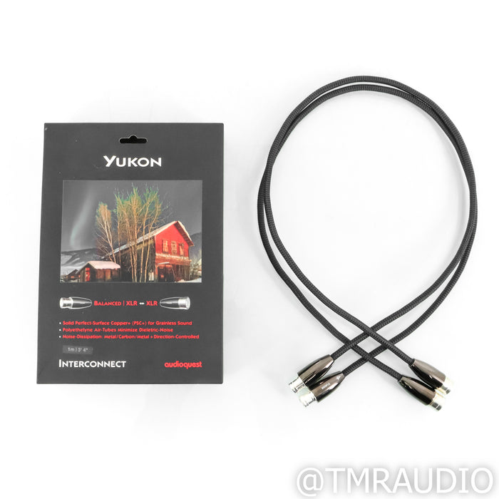 AudioQuest Yukon XLR Cables; 1m Balanced Interconnects