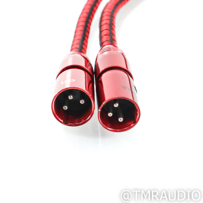 AudioQuest King Cobra XLR Cables; 1m Pair Balanced Interconnects